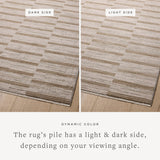 The Cali Collection by Amber Lewis x Loloi is a light-toned area rug with a casual geometric pattern that lends a neutral pattern to any space. Cali is power-loomed of polyester in Turkey for easy-to-clean, no-shed durability in high-traffic areas. This collection is also OEKO-TEX certified, ensuring its materials do not contain harmful substances. Amethyst Home provides interior design, new home construction design consulting, vintage area rugs, and lighting in the Calabasas metro area.