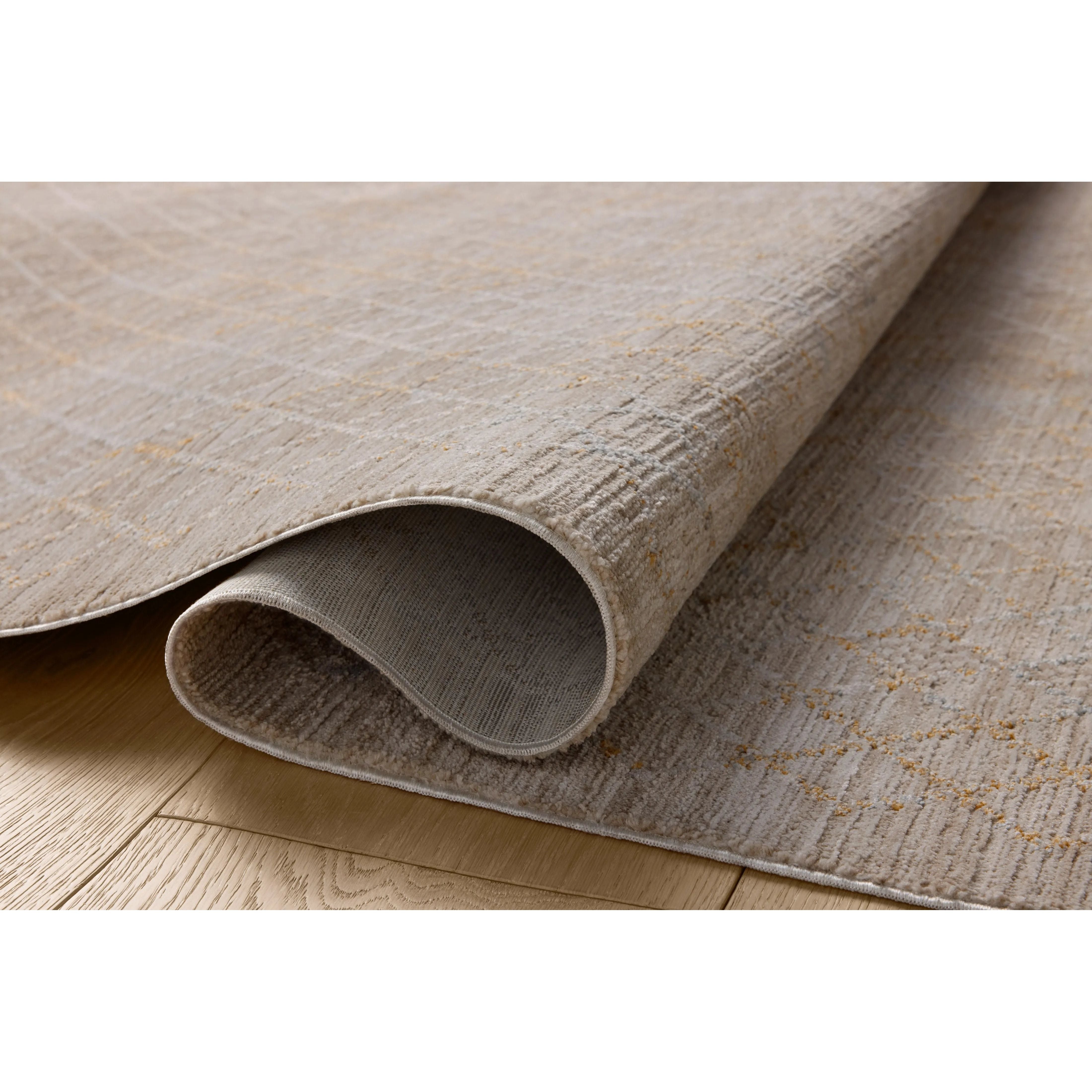 The Cali Collection by Amber Lewis x Loloi is a light-toned area rug with a casual geometric pattern that lends a neutral pattern to any space. Cali is power-loomed of polyester in Turkey for easy-to-clean, no-shed durability in high-traffic areas. This collection is also OEKO-TEX certified, ensuring its materials do not contain harmful substances. Amethyst Home provides interior design, new home construction design consulting, vintage area rugs, and lighting in the Newport Beach metro area.