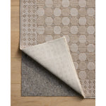 The Cali Collection by Amber Lewis x Loloi is a light-toned area rug with a casual geometric pattern that lends a neutral pattern to any space. Cali is power-loomed of polyester in Turkey for easy-to-clean, no-shed durability in high-traffic areas. This collection is also OEKO-TEX certified, ensuring its materials do not contain harmful substances. Amethyst Home provides interior design, new home construction design consulting, vintage area rugs, and lighting in the Austin metro area.