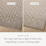 The Cali Collection by Amber Lewis x Loloi is a light-toned area rug with a casual geometric pattern that lends a neutral pattern to any space. Cali is power-loomed of polyester in Turkey for easy-to-clean, no-shed durability in high-traffic areas. This collection is also OEKO-TEX certified, ensuring its materials do not contain harmful substances. Amethyst Home provides interior design, new home construction design consulting, vintage area rugs, and lighting in the Seattle metro area.