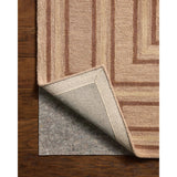 The Alfie Collection from Chris Loves Julia x Loloi is a handmade area rug with a playful framed design, a modern update to traditional home decor. Alfie is a natural centerpiece in living rooms and bedrooms, where its design can help frame the furniture in the room and the thick wool pile is welcome underfoot. Amethyst Home provides interior design, new home construction design consulting, vintage area rugs, and lighting in the Washington metro area.