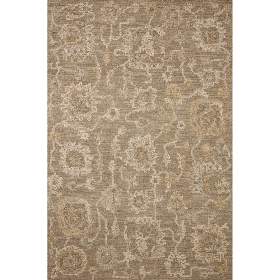 Chris Loves Julia x Loloi Dorothea Oak / Natural Rug