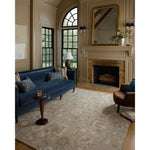 Loose, overscaled florals extend across the Dorothea Collection from Chris Loves Julia x Loloi, an elegant area rug for timeless home decor. Dorothea has a thick, hand-tufted pile that reveals beautiful tonality in the wool’s neutral palette. Amethyst Home provides interior design, new home construction design consulting, vintage area rugs, and lighting in the Austin metro area.