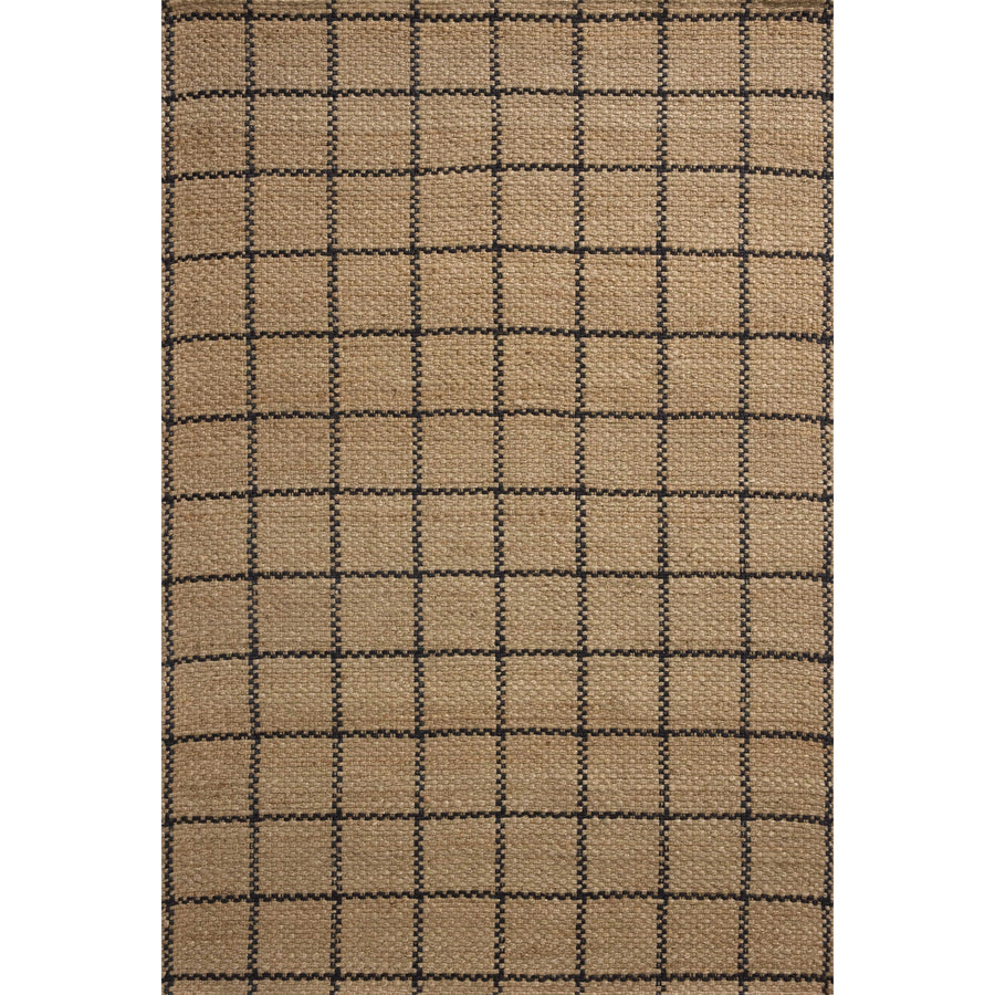 Chris Loves Julia × Loloi Fletcher Natural / Black Rug