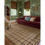 The Fletcher Collection from Chris Loves Julia x Loloi is a power-loomed jute rug with a large-scale grid pattern for an organic modern twist on a classic style. The rugs chunky texture and checkerboard-detailed lines are the refined details that Chris Loves Julia is known for, while the rugs natural palette allows for easy styling in any room. Amethyst Home provides interior design, new home construction design consulting, vintage area rugs, and lighting in the Los Angeles metro area.