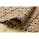 The Fletcher Collection from Chris Loves Julia x Loloi is a power-loomed jute rug with a large-scale grid pattern for an organic modern twist on a classic style. The rugs chunky texture and checkerboard-detailed lines are the refined details that Chris Loves Julia is known for, while the rugs natural palette allows for easy styling in any room. Amethyst Home provides interior design, new home construction design consulting, vintage area rugs, and lighting in the Scottsdale metro area.