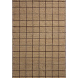 Featuring Chris Loves Julia × Loloi Fletcher Natural / Brown Rug by Loloi at Amethyst Home. The Fletcher Collection from Chris Loves Julia x Loloi is a power-loomed jute rug with a large-scale grid pattern for an organic modern twist on a classic style. The rugs chunky texture and checkerboard-detailed lines are the refined details that Chris Loves Julia is. Amethyst Home provides interior design, new home construction design consulting, vintage area rugs, and lighting in the Calabasas metro area.