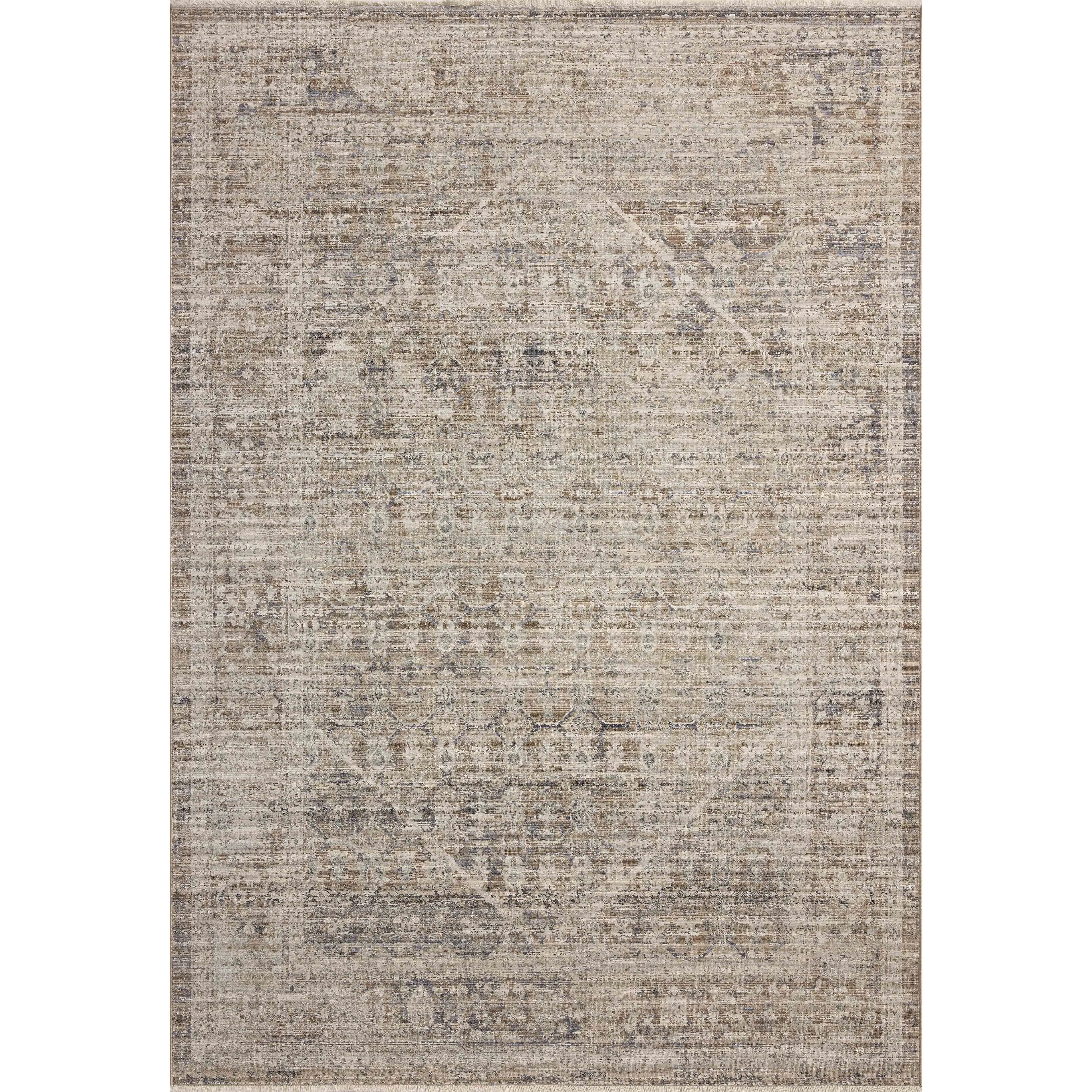 The Ida Collection from Chris Loves Julia x Loloi is a vintage-inspired area rug with a soft, subtly textured pile similar to hand-knotted rugs. The rugs gentle distressing creates a timeless look, while its durability and earthy colorways make it a great choice for the busiest rooms of the home, especially living rooms, kitchens, and hallways. Amethyst Home provides interior design, new home construction design consulting, vintage area rugs, and lighting in the Calabasas metro area.
