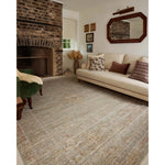 The Ida Collection from Chris Loves Julia x Loloi is a vintage-inspired area rug with a soft, subtly textured pile similar to hand-knotted rugs. The rugs gentle distressing creates a timeless look, while its durability and earthy colorways make it a great choice for the busiest rooms of the home, especially living rooms, kitchens, and hallways. Amethyst Home provides interior design, new home construction design consulting, vintage area rugs, and lighting in the Alpharetta metro area.