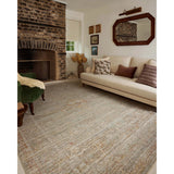 The Ida Collection from Chris Loves Julia x Loloi is a vintage-inspired area rug with a soft, subtly textured pile similar to hand-knotted rugs. The rugs gentle distressing creates a timeless look, while its durability and earthy colorways make it a great choice for the busiest rooms of the home, especially living rooms, kitchens, and hallways. Amethyst Home provides interior design, new home construction design consulting, vintage area rugs, and lighting in the Alpharetta metro area.