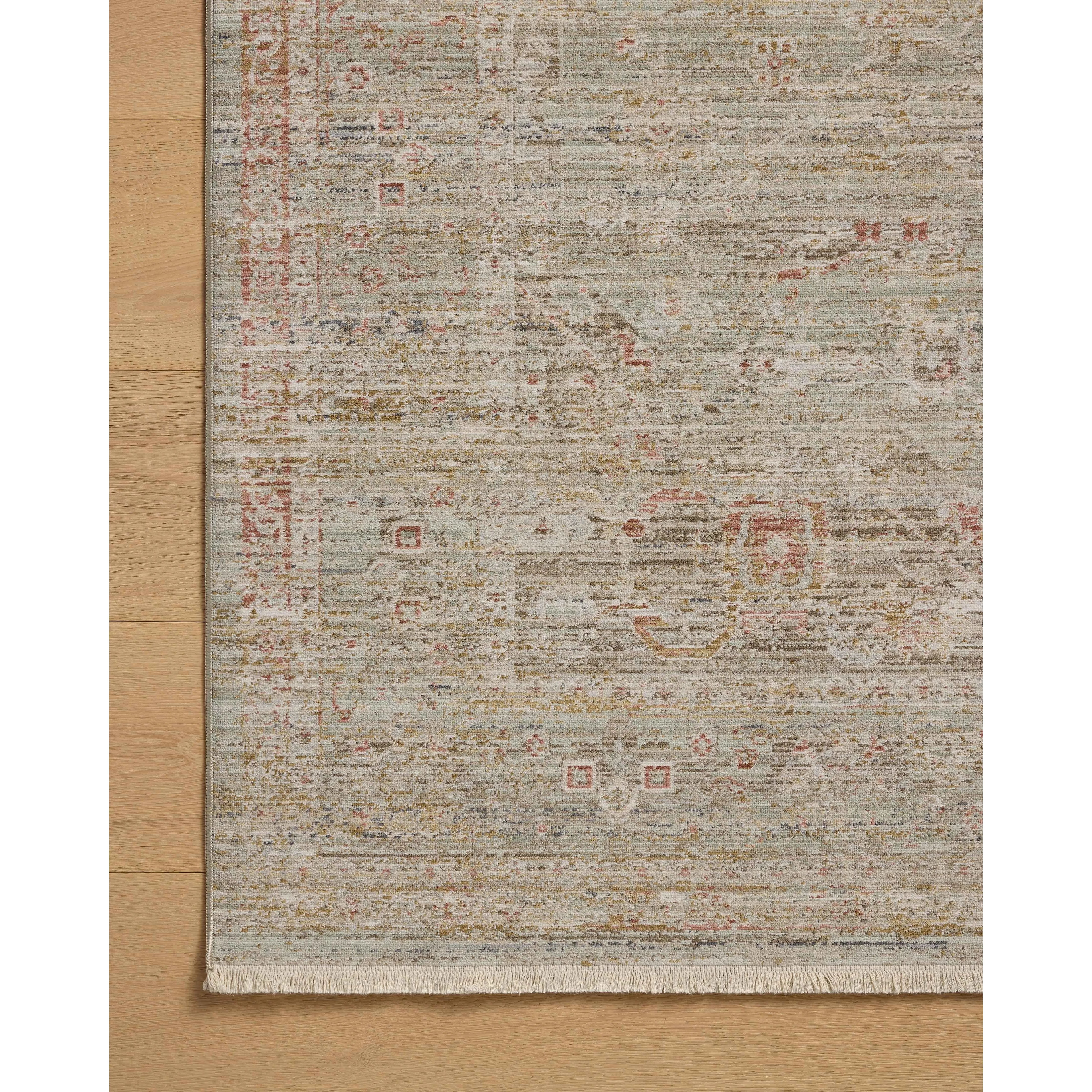 The Ida Collection from Chris Loves Julia x Loloi is a vintage-inspired area rug with a soft, subtly textured pile similar to hand-knotted rugs. The rugs gentle distressing creates a timeless look, while its durability and earthy colorways make it a great choice for the busiest rooms of the home, especially living rooms, kitchens, and hallways. Amethyst Home provides interior design, new home construction design consulting, vintage area rugs, and lighting in the Omaha metro area.