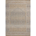 The Ida Collection from Chris Loves Julia x Loloi is a vintage-inspired area rug with a soft, subtly textured pile similar to hand-knotted rugs. The rugs gentle distressing creates a timeless look, while its durability and earthy colorways make it a great choice for the busiest rooms of the home, especially living rooms, kitchens, and hallways. Amethyst Home provides interior design, new home construction design consulting, vintage area rugs, and lighting in the Dallas metro area.