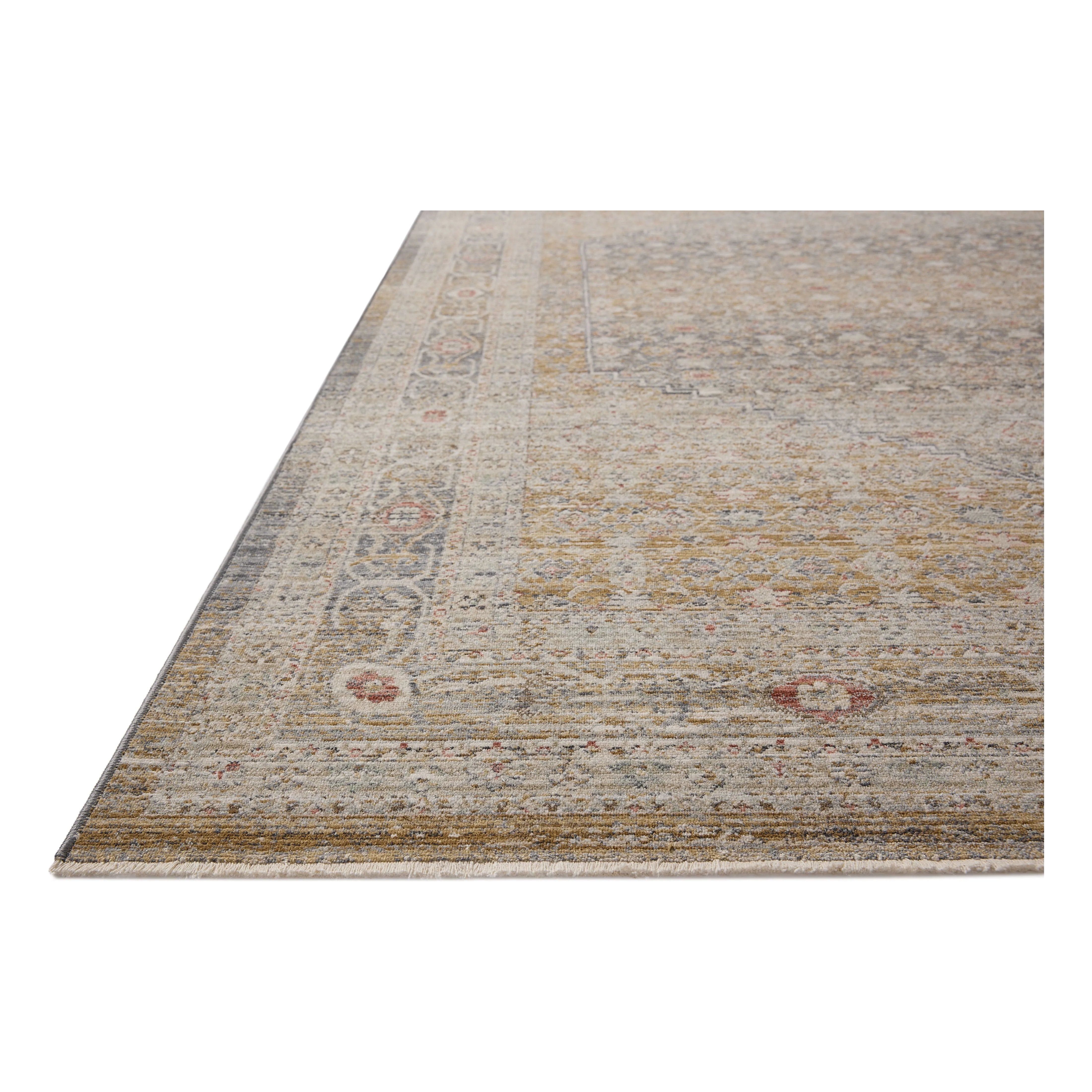 The Ida Collection from Chris Loves Julia x Loloi is a vintage-inspired area rug with a soft, subtly textured pile similar to hand-knotted rugs. The rugs gentle distressing creates a timeless look, while its durability and earthy colorways make it a great choice for the busiest rooms of the home, especially living rooms, kitchens, and hallways. Amethyst Home provides interior design, new home construction design consulting, vintage area rugs, and lighting in the Park City metro area.