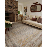 The Ida Collection from Chris Loves Julia x Loloi is a vintage-inspired area rug with a soft, subtly textured pile similar to hand-knotted rugs. The rugs gentle distressing creates a timeless look, while its durability and earthy colorways make it a great choice for the busiest rooms of the home, especially living rooms, kitchens, and hallways. Amethyst Home provides interior design, new home construction design consulting, vintage area rugs, and lighting in the Salt Lake City metro area.