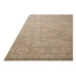 The Louisa Collection is a serene area rug based on beautiful, traditional Turkish designs updated in calm colorways by Chris Loves Julia in collaboration with Loloi. Pale blues, creams, and browns create a sense of softness, but so does the rugs pile, which is made of easy-to-clean, velvety polyester. Amethyst Home provides interior design, new home construction design consulting, vintage area rugs, and lighting in the Boston metro area.