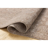 The Louisa Collection is a serene area rug based on beautiful, traditional Turkish designs updated in calm colorways by Chris Loves Julia in collaboration with Loloi. Pale blues, creams, and browns create a sense of softness, but so does the rugs pile, which is made of easy-to-clean, velvety polyester. Amethyst Home provides interior design, new home construction design consulting, vintage area rugs, and lighting in the Washington metro area.