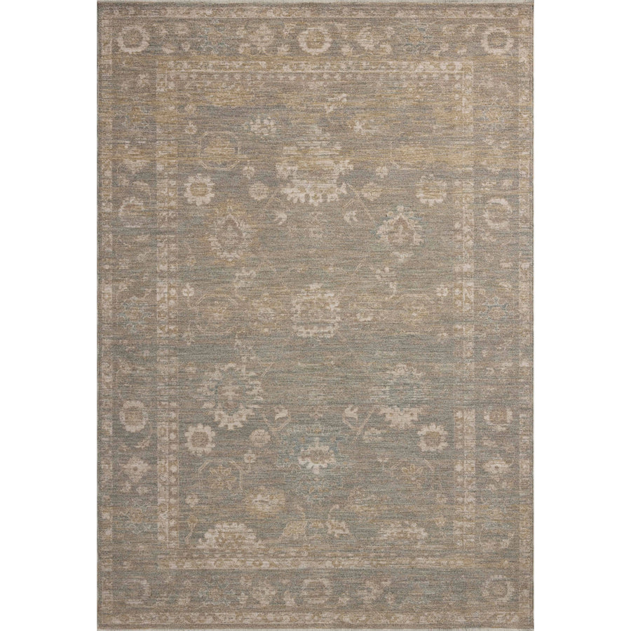 Chris Loves Julia × Loloi Louisa Lagoon / Ivory Rug