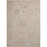 The Louisa Collection is a serene area rug based on beautiful, traditional Turkish designs updated in calm colorways by Chris Loves Julia in collaboration with Loloi. Pale blues, creams, and browns create a sense of softness, but so does the rugs pile, which is made of easy-to-clean, velvety polyester. Amethyst Home provides interior design, new home construction design consulting, vintage area rugs, and lighting in the San Diego metro area.