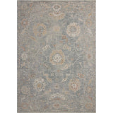The Louisa Collection is a serene area rug based on beautiful, traditional Turkish designs updated in calm colorways by Chris Loves Julia in collaboration with Loloi. Pale blues, creams, and browns create a sense of softness, but so does the rugs pile, which is made of easy-to-clean, velvety polyester. Amethyst Home provides interior design, new home construction design consulting, vintage area rugs, and lighting in the San Diego metro area.