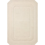 Featuring Clayton Ivory Rug by Loloi at Amethyst Home. The Clayton Collection is a hand-tufted, solid-toned wool area rug with angled edges for a modern twist on traditional home decor. Clayton adds even more dimension with a luxurious high/low looped pile that is perfect in living rooms, bedrooms, and more. This collection is made in India and Goodweave-c. Amethyst Home provides interior design, new home construction design consulting, vintage area rugs, and lighting in the Scottsdale metro area.