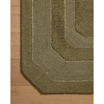 Featuring Clayton Olive Rug by Loloi at Amethyst Home. The Clayton Collection is a hand-tufted, solid-toned wool area rug with angled edges for a modern twist on traditional home decor. Clayton adds even more dimension with a luxurious high/low looped pile that is perfect in living rooms, bedrooms, and more. This collection is made in India and Goodweav. Amethyst Home provides interior design, new home construction design consulting, vintage area rugs, and lighting in the Winter Garden metro area.
