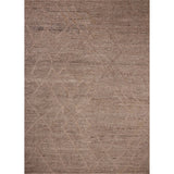 Featuring Cline Mocha Rug by Loloi at Amethyst Home. The Cline Collection is a hand-woven area rug with loose, organic raised patterns across a pleasantly chunky pile. The rug's palette is inspired by color-flecked stones, making it a dynamic neutral in living rooms, bedrooms, and more. This collection is made of 100% wool in India and GoodWeave-certified, ens. Amethyst Home provides interior design, new home construction design consulting, vintage area rugs, and lighting in the Dallas metro area.
