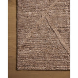 Featuring Cline Mocha Rug by Loloi at Amethyst Home. The Cline Collection is a hand-woven area rug with loose, organic raised patterns across a pleasantly chunky pile. The rug's palette is inspired by color-flecked stones, making it a dynamic neutral in living rooms, bedrooms, and more. This collection is made of 100% wool in India and GoodWeave-certifi. Amethyst Home provides interior design, new home construction design consulting, vintage area rugs, and lighting in the Winter Garden metro area.