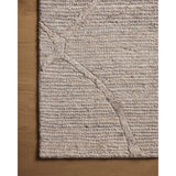 Featuring Cline Stone Rug by Loloi at Amethyst Home. The Cline Collection is a hand-woven area rug with loose, organic raised patterns across a pleasantly chunky pile. The rug's palette is inspired by color-flecked stones, making it a dynamic neutral in living rooms, bedrooms, and more. This collection is made of 100% wool in India and GoodWeave-certified,. Amethyst Home provides interior design, new home construction design consulting, vintage area rugs, and lighting in the Washington metro area.
