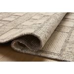 Featuring David Jean Stoffer x Loloi Grey Hand-Knotted Rug by Loloi at Amethyst Home. Unexpected stripes trace along the David Collection, a hand-knotted area rug with a plush, luxurious presence. Abstract patterns are carved into the design for a richly textured pile that's satisfying to sink into. This collection is made of 100% wool in India and GoodWeav. Amethyst Home provides interior design, new home construction design consulting, vintage area rugs, and lighting in the Charlotte metro area.