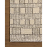 Featuring David Jean Stoffer x Loloi Grey Hand-Knotted Rug by Loloi at Amethyst Home. Unexpected stripes trace along the David Collection, a hand-knotted area rug with a plush, luxurious presence. Abstract patterns are carved into the design for a richly textured pile that's satisfying to sink into. This collection is made of 100% wool in India and Good. Amethyst Home provides interior design, new home construction design consulting, vintage area rugs, and lighting in the Newport Beach metro area.