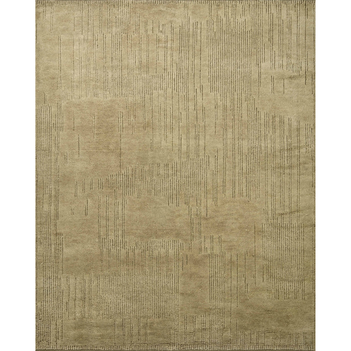 David Jean Stoffer x Loloi Olive Hand-Knotted Rug