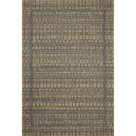 Featuring Elias Wheat / Charcoal Rug by Loloi at Amethyst Home. The Elias Wheat / Charcoal Rug is a hand-tufted wool area rug with lively graphic patterns in earth and stone tones. There’s a unique texture to the rug made by over-tufting, in which a design is hand-tufted over a tufted base, creating a subtle high-low pile. This collection is made in India and G. Amethyst Home provides interior design, new home construction design consulting, vintage area rugs, and lighting in the Miami metro area.