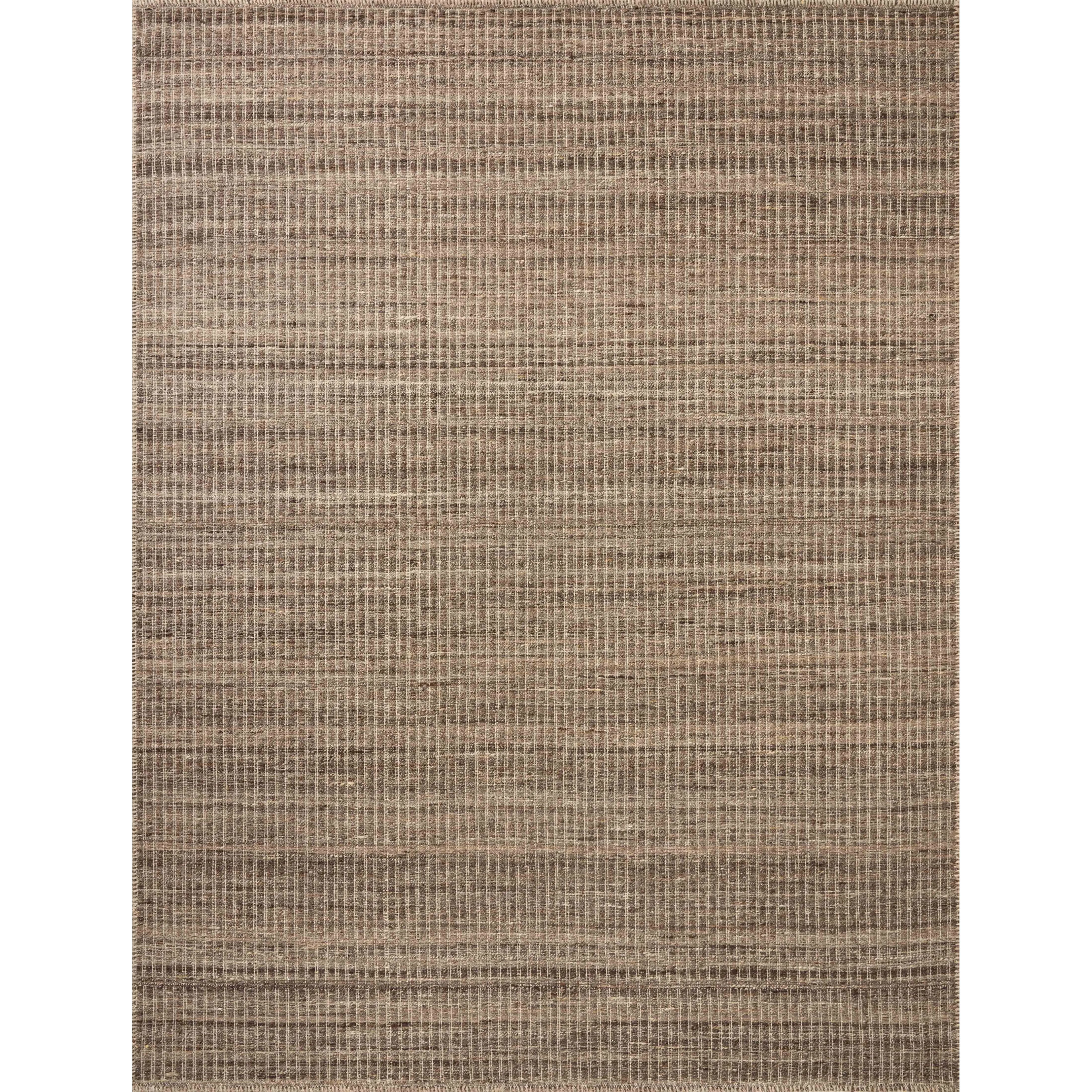 The Elma Collection is a vertically striped area rug framed with whip-stitched edges to help ground your space. This timeless, neutral rug is great for high-traffic living rooms, bedrooms, and dining rooms of many home decor styles. Amethyst Home provides interior design, new home construction design consulting, vintage area rugs, and lighting in the Austin metro area.