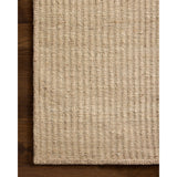 The Elma Collection is a vertically striped area rug framed with whip-stitched edges to help ground your space. This timeless, neutral rug is great for high-traffic living rooms, bedrooms, and dining rooms of many home decor styles. Amethyst Home provides interior design, new home construction design consulting, vintage area rugs, and lighting in the Newport Beach metro area.