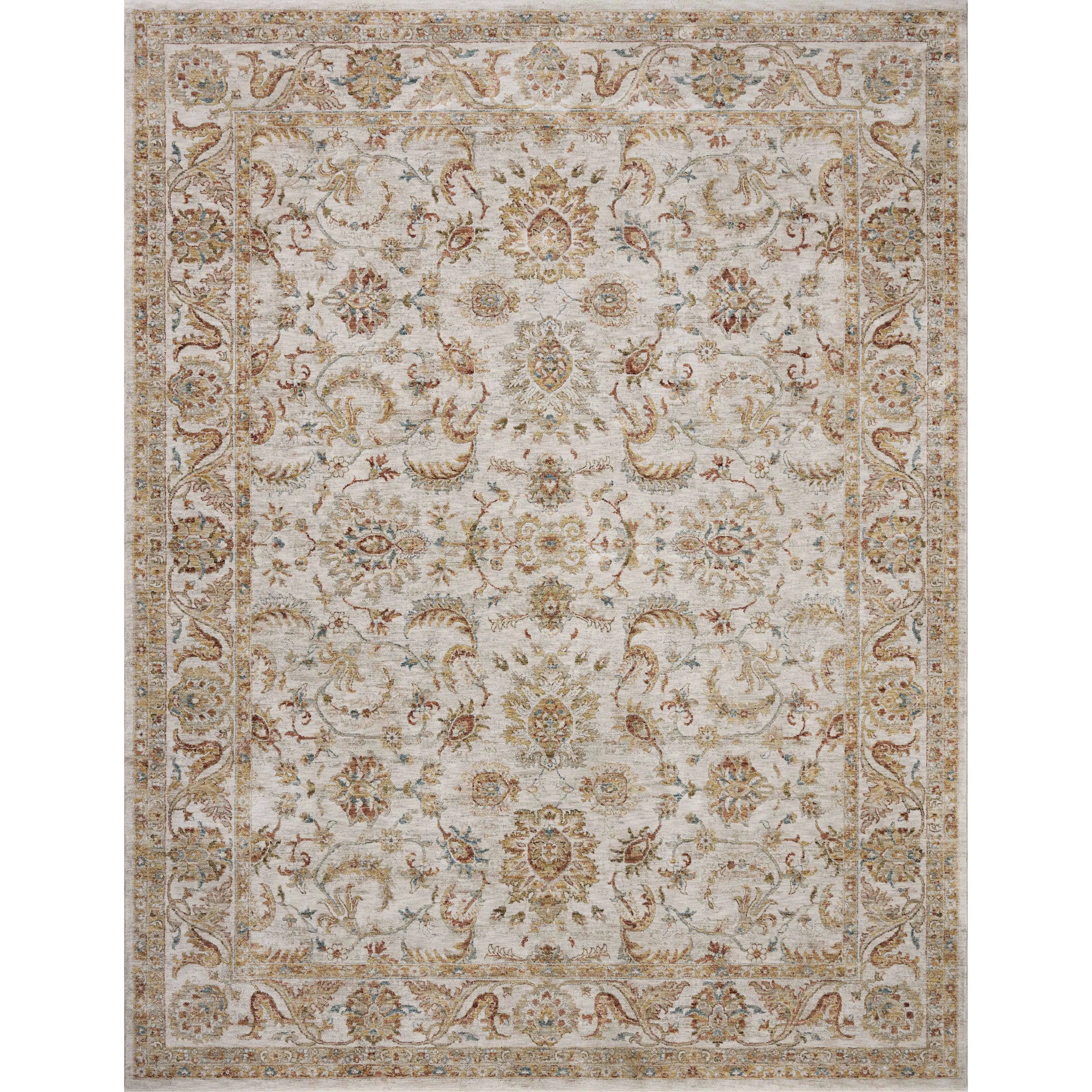 Power-loomed in Turkey of 100% polyester pile, the Gaia Natural / Sunset Rug displays a classic color palette and a mix of abstract and traditional-inspired motifs. With a variation of warm and cool tones, mix of modern and classic designs, Gaia offers an option for all types of styles Amethyst Home provides interior design, new home construction design consulting, vintage area rugs, and lighting in the Portland metro area.