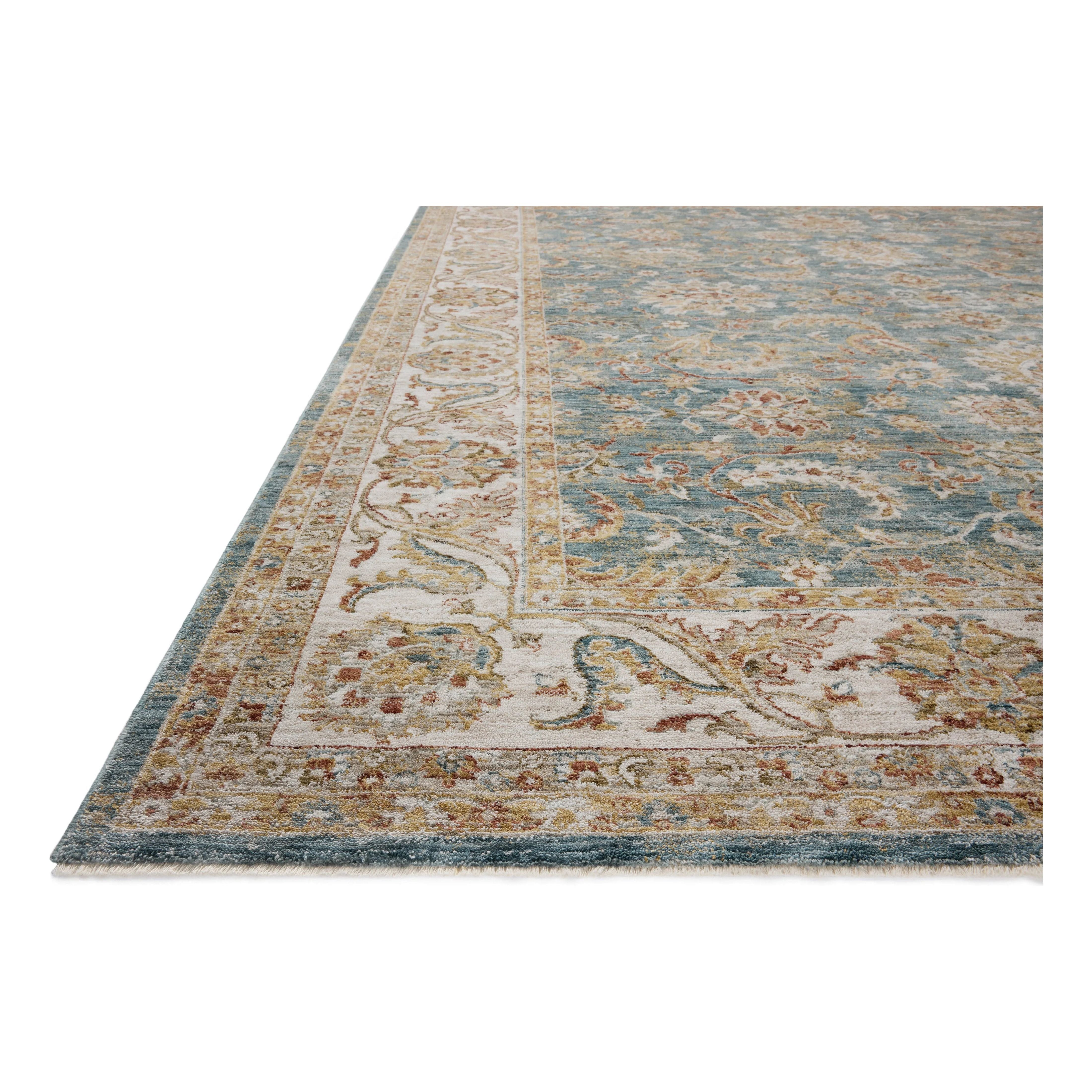 Featuring Gaia Ocean / Multi Rug by Loloi at Amethyst Home. Power-loomed in Turkey of 100% polyester pile, the Gaia Ocean / Multi Rug displays a classic color palette and a mix of abstract and traditional-inspired motifs. With a variation of warm and cool tones, mix of modern and classic designs, Gaia offers an option for all types of styles.100% Polyester . Amethyst Home provides interior design, new home construction design consulting, vintage area rugs, and lighting in the Nashville metro area.