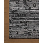 Featuring Jean Stoffer x Loloi Daniel Charcoal Rug by Loloi at Amethyst Home. Area rugs in the Daniel Charcoal Rug have a graphic design in a range of tonal palettes with a soft, gently ribbed texture. The hand-loomed pile is a blend of bamboo and wool with a slight sheen that captures the light and changes the rug’s sense of depth throughout the day. The Danie. Amethyst Home provides interior design, new home construction design consulting, vintage area rugs, and lighting in the Omaha metro area.