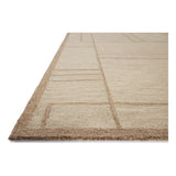 The Barrow Collection by Jeremiah Brent x Loloi is a hand-tufted area rug with a bold linear design inspired by modern art and classical architecture. The rugs pile is a blend of wool and jute for a stable, substantial feel that can ground living rooms, dining rooms, bedrooms, and more. Amethyst Home provides interior design, new home construction design consulting, vintage area rugs, and lighting in the San Diego metro area.