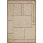 The Barrow Collection by Jeremiah Brent x Loloi is a hand-tufted area rug with a bold linear design inspired by modern art and classical architecture. The rugs pile is a blend of wool and jute for a stable, substantial feel that can ground living rooms, dining rooms, bedrooms, and more. Amethyst Home provides interior design, new home construction design consulting, vintage area rugs, and lighting in the Scottsdale metro area.