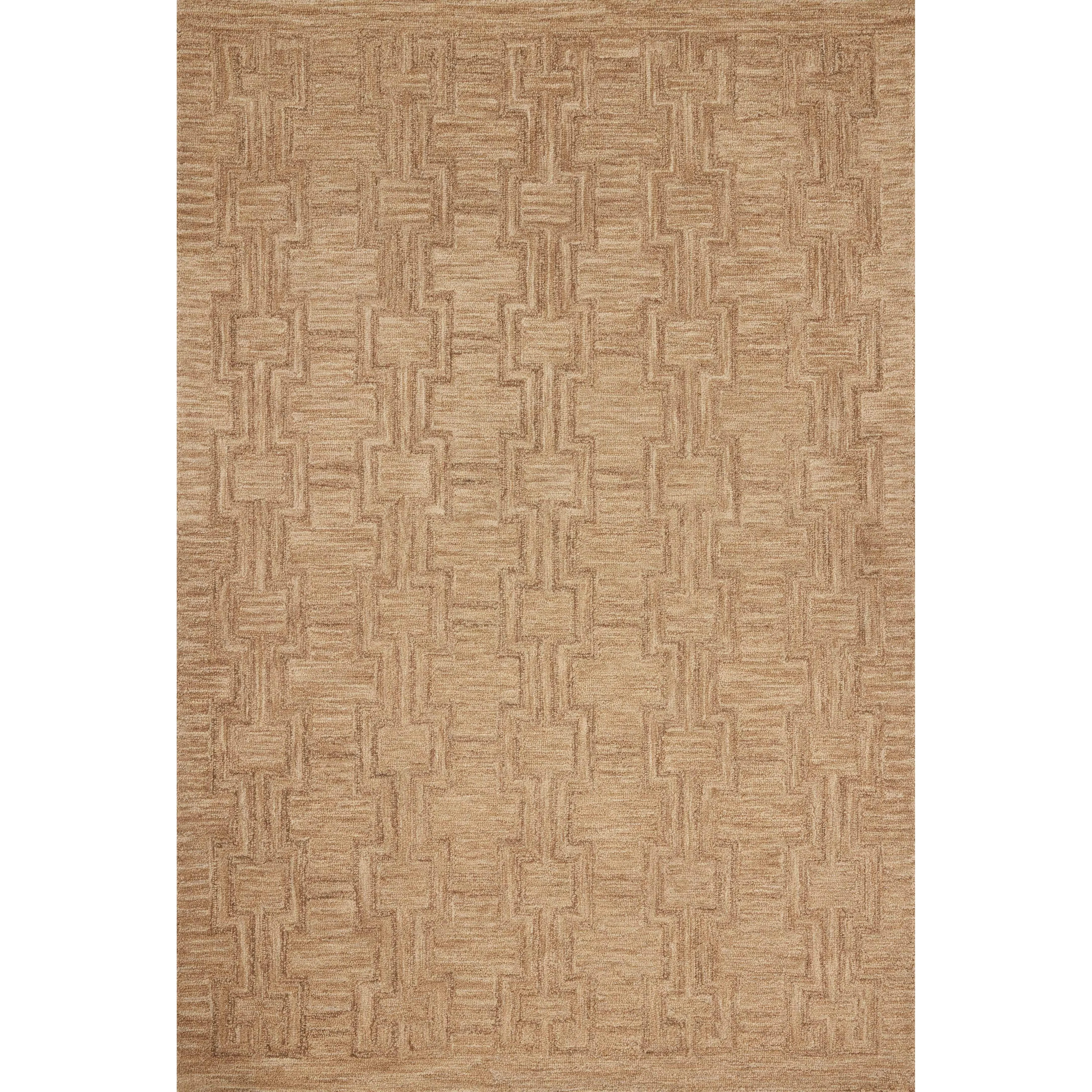 The Barrow Collection by Jeremiah Brent x Loloi is a hand-tufted area rug with a bold linear design inspired by modern art and classical architecture. The rug’s pile is a blend of wool and jute for a stable, substantial feel that can ground living rooms, dining rooms, bedrooms, and more. Amethyst Home provides interior design, new home construction design consulting, vintage area rugs, and lighting in the Miami metro area.