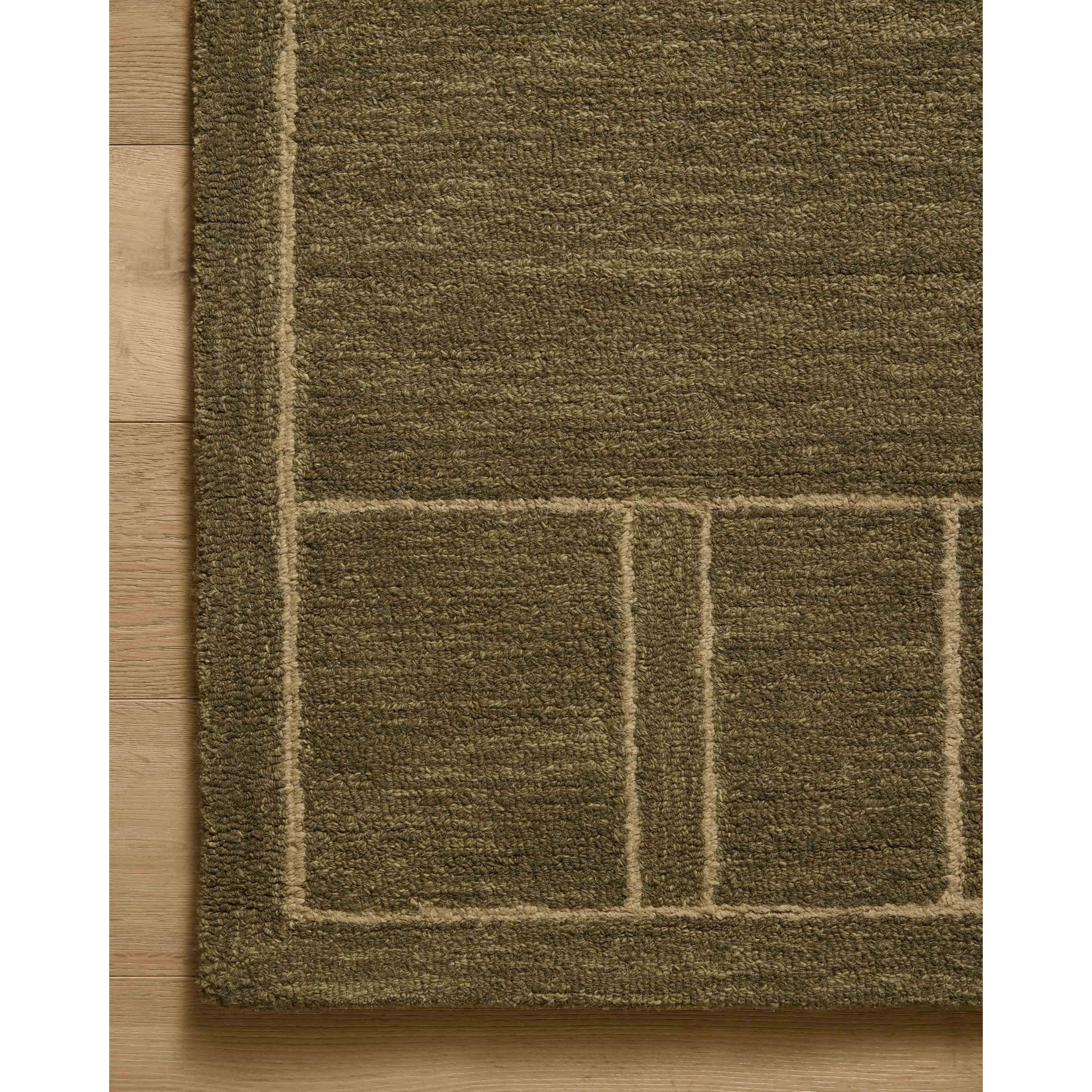 The Barrow Collection by Jeremiah Brent x Loloi is a hand-tufted area rug with a bold linear design inspired by modern art and classical architecture. The rug’s pile is a blend of wool and jute for a stable, substantial feel that can ground living rooms, dining rooms, bedrooms, and more. Amethyst Home provides interior design, new home construction design consulting, vintage area rugs, and lighting in the Des Moines metro area.