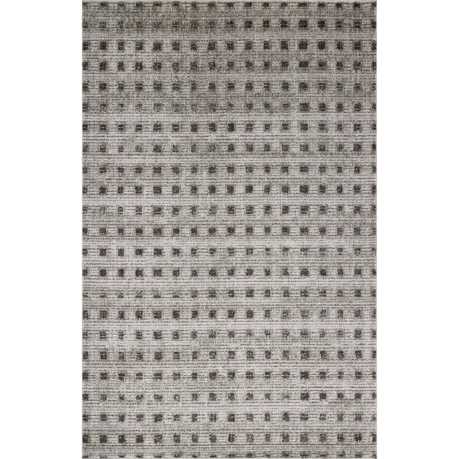 Jeremiah Brent x Loloi Bleecker Silver / Charcoal Rug