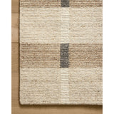 The Perry Collection by Jeremiah Brent x Loloi is a singular area rug made with a special soumak weave construction, a labor-intensive process that creates beautiful details and a sturdy, thick weave. Perry combines a traditional craft with a modern linear pattern in rich yet muted colors. Amethyst Home provides interior design, new home construction design consulting, vintage area rugs, and lighting in the Alpharetta metro area.