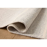 The Perry Collection by Jeremiah Brent x Loloi is a singular area rug made with a special soumak weave construction, a labor-intensive process that creates beautiful details and a sturdy, thick weave. Perry combines a traditional craft with a modern linear pattern in rich yet muted colors. Amethyst Home provides interior design, new home construction design consulting, vintage area rugs, and lighting in the Charlotte metro area.