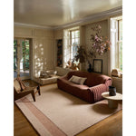 The Craven Collection is a hand-tufted area rug based on designs by Leanne Ford and made in collaboration with Loloi. Ford sketched classic stripes and checkerboards with an organic, free-flowing hand. The design comes to life with subtle space-dyed wool in creamy neutrals and rich, earthy tones. Amethyst Home provides interior design, new home construction design consulting, vintage area rugs, and lighting in the Los Angeles metro area.