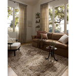 Featuring Haywood Bark Rug by Loloi at Amethyst Home. The Haywood Collection is an easy-to-clean, earth-toned area rug with a subtly distressed traditional design. Haywood is power-loomed of polyester in Turkey, a durable area rug for a living room, bedroom, dining room, or other high-traffic spaces.  Power Loomed  HYD-03 Loloi Ii x Loloi Bark. Amethyst Home provides interior design, new home construction design consulting, vintage area rugs, and lighting in the Monterey metro area.