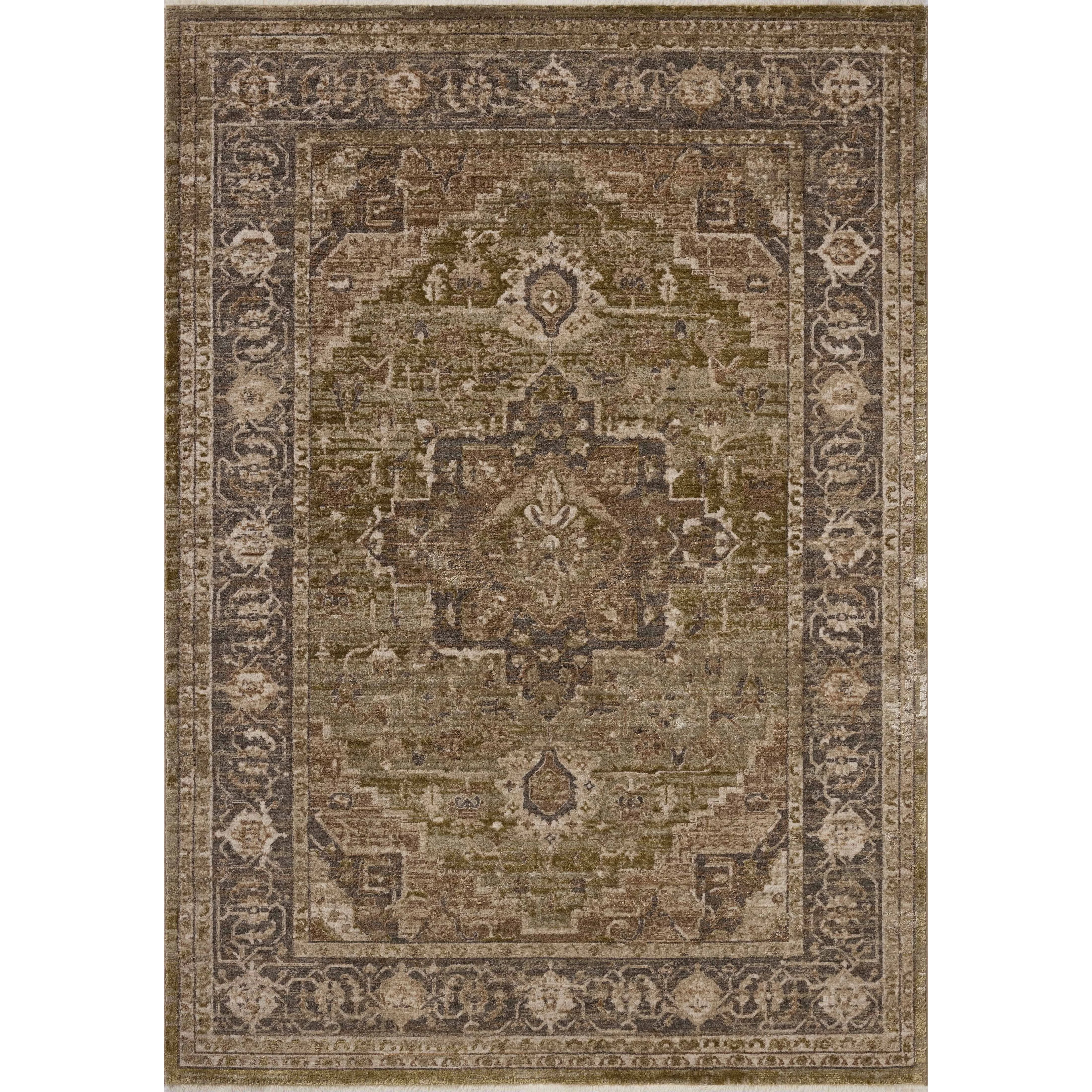 The Haywood Collection is an easy-to-clean, earth-toned area rug with a subtly distressed traditional design. Haywood is power-loomed of polyester in Turkey, a durable area rug for a living room, bedroom, dining room, or other high-traffic spaces. Amethyst Home provides interior design, new home construction design consulting, vintage area rugs, and lighting in the Kansas City metro area.