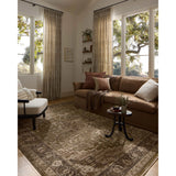 Featuring Haywood Charcoal Rug by Loloi at Amethyst Home. The Haywood Collection is an easy-to-clean, earth-toned area rug with a subtly distressed traditional design. Haywood is power-loomed of polyester in Turkey, a durable area rug for a living room, bedroom, dining room, or other high-traffic spaces.  Power Loomed  HYD-03 Loloi Ii x Loloi Charcoal. Amethyst Home provides interior design, new home construction design consulting, vintage area rugs, and lighting in the Portland metro area.
