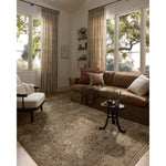 Featuring Loloi II x Loloi Haywood Earth Rug by Loloi at Amethyst Home. The Haywood Collection is an easy-to-clean, earth-toned area rug with a subtly distressed traditional design. Haywood is power-loomed of polyester in Turkey, a durable area rug for a living room, bedroom, dining room, or other high-traffic spaces.  Power Loomed  HYD-04 Loloi Ii x Loloi . Amethyst Home provides interior design, new home construction design consulting, vintage area rugs, and lighting in the Nashville metro area.