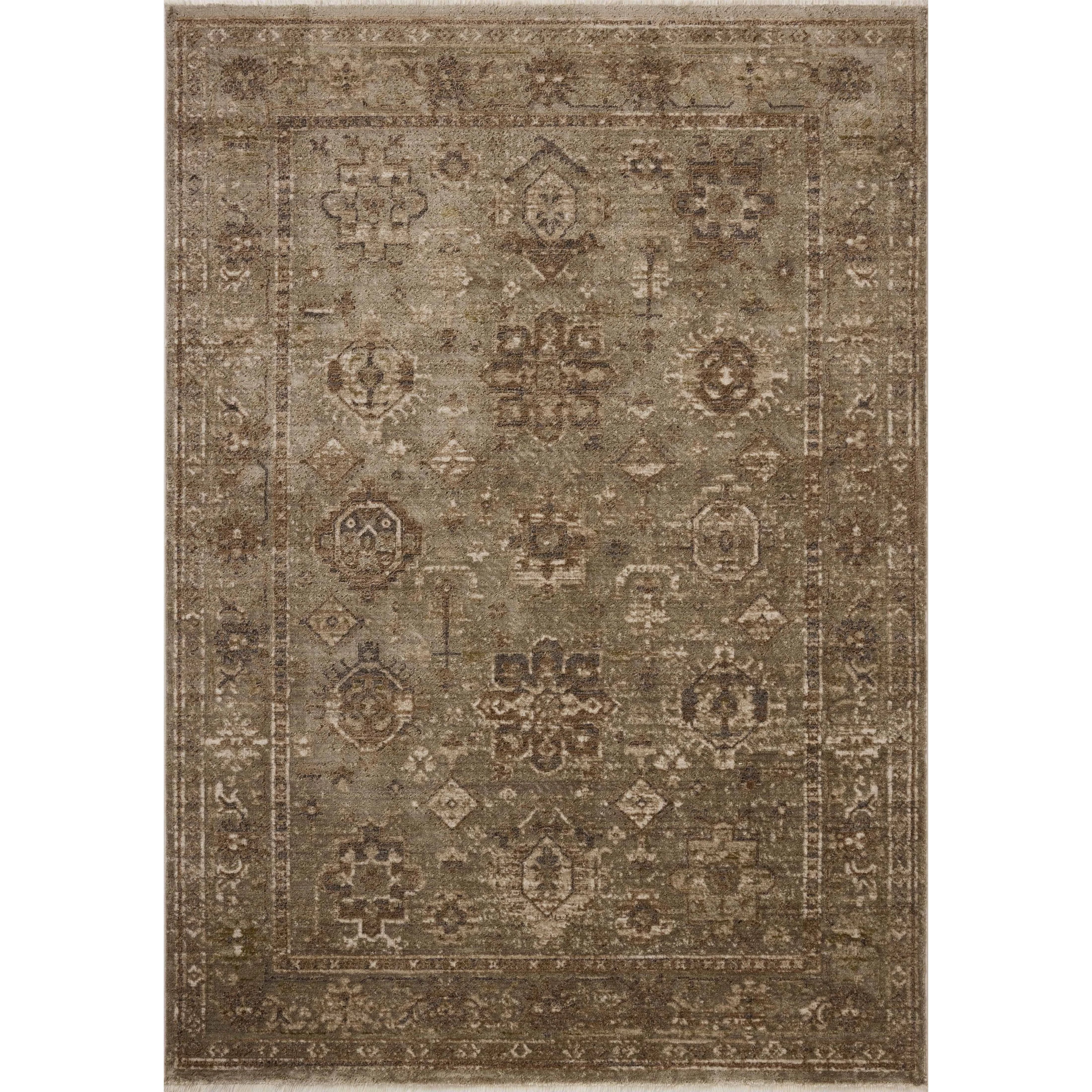The Haywood Collection is an easy-to-clean, earth-toned area rug with a subtly distressed traditional design. Haywood is power-loomed of polyester in Turkey, a durable area rug for a living room, bedroom, dining room, or other high-traffic spaces. Amethyst Home provides interior design, new home construction design consulting, vintage area rugs, and lighting in the Seattle metro area.